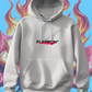 Flame On White Hoodie