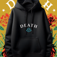 Skull & Red Rose Hoodie