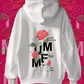Flower White Hoodie