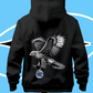 Magnificent Eagle Black Hoodie